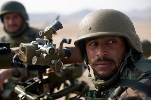 Afghan Soldiers Train On Heavy Weapons