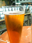 beer glass full