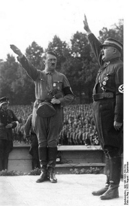 Hitler and Rohm, leader of the Nazi SA
